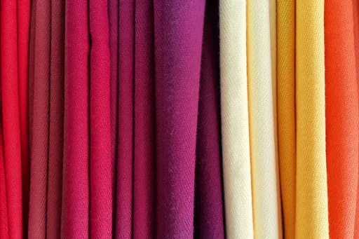 Coton, polyester, viscose et lin utilisés dans la production de vêtements en gros en Turquie