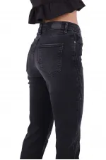 Taşlı Mom Fit Kot Pantolon  1725-03-(26-31)