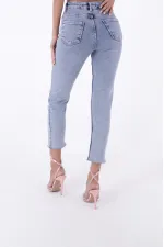 Droplu Mom Fit Pantolon 1724-08-(26-31)