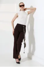 Dekoratif Cep Detaylı Palazzo Kot Pantolon  1710-78-(30-36)