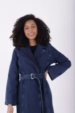 Kemerli Kot Trençkot 6033-26-(S-XL-6-2) Kemerli Kot Trençkot 6033-26-(S-XL-6-2)