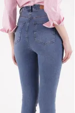 Asimetrik Paça Kot Pantolon 713-06-(28-33) Asimetrik Paça Kot Pantolon 713-06-(28-33)
