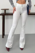 Pensli İspanyol Kot Pantolon  7021-50-(27-32)