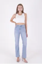 Jeans décontractés à ourlet cousu 7026-15-(28-33)