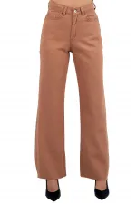 Dikişsiz Paça Bol Paça Relax Kot Pantolonlar  1740-70-(26-31)