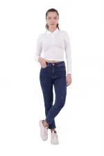 Parçalı Mom Pantolon 778-26-(26-31)