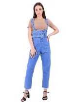 Beli Kemerli Salopet Tulum Kot Pantolon  327-15-(XS-L-6)
