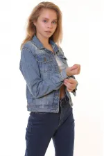 Kısa Kot Ceket 641-02-(S-XL-6) Kısa Kot Ceket 641-02-(S-XL-6)