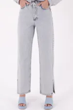 Boru Paça Relax Kot Pantolon 931-42-(27-32)