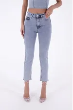 Droplu Mom Fit Pantolon  1724-08-(27-32)