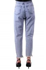 Ripped Mom Fit Jean 743-42-(26-31) Ice Blue - Tinted Ripped Mom Fit Jean 743-42-(26-31) Ice Blue - Tinted