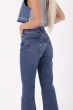 Palazzo Relax Kot Pantolon 7018-01-(28-33) Palazzo Relax Kot Pantolon 7018-01-(28-33)
