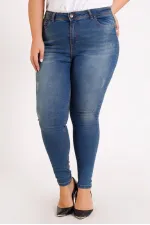 Yıpratmalı Kot Pantolon 519-02-(38-44-7) Yıpratmalı Kot Pantolon 519-02-(38-44-7)