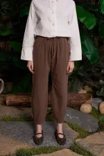 Balloon Linen Trousers HS705-78-(S-XL)