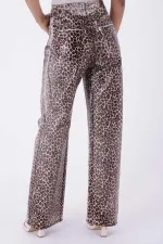 Leopar Palazzo Kot Pantolon  7028-80-(28-33)