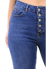 Önü 5 Düğmeli Skinny Kot Pantolon  755-06-(26-31)