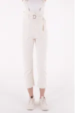 Beli Kemerli Salopet Tulum Kot Pantolon  327-80-(S-XL-6)