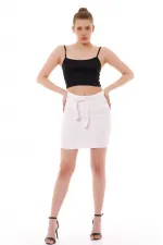 Kısa Kot Etek 107-50-(S-L-5) Kısa Kot Etek 107-50-(S-L-5)