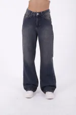 Wide Leg Relax Jeans 718-19-(26-31)