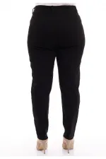 High Waisted Comfort Slim Ankle Length Jean  896-07-(30-36) Black