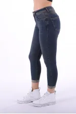 Duble Paça Skinny Kısa Boy Kot Pantolon 820-02-(26-31) Duble Paça Skinny Kısa Boy Kot Pantolon 820-02-(26-31)