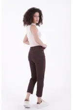 Dikişsiz Paça Mom Fit Kot Pantolon  764-78-(26-28)