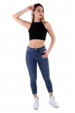 Kısa Boy Skinny Kot Pantolon  810-06-(28-33)