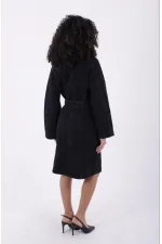 Belted Denim Trench Coat 6033-23-(S-XL-6-2) Belted Denim Trench Coat 6033-23-(S-XL-6-2)