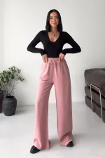 Lastikli Palazzo Pantolon  HS708-95-(S-XL)