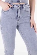 Yırtmaç Detaylı Düz Jean 1844-08-(26-31) Yırtmaç Detaylı Düz Jean 1844-08-(26-31)