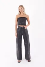 Bol Paça Relax Kot Pantolon  718-52-(26-31)