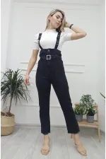 Beli Kemerli Salopet Tulum Kot Pantolon  327-23-(S-XL-6)