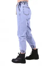 Beli Lastikli Mom Pantolon 808-08-(S-XL-6) Beli Lastikli Mom Pantolon 808-08-(S-XL-6)