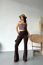 Pensli İspanyol Kot Pantolon 7021-78-(27-29) Pensli İspanyol Kot Pantolon 7021-78-(27-29)