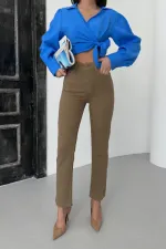 Dikişsiz Paça Mom Fit Kot Pantolon  764-72-(32-36)