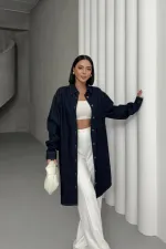 Balon Kollu Düğmeli Gömlek 6093-17-(S+L+3)