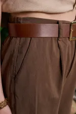 Beli Lastikli Havuç Pantolon 7083-78-(S-XL-6-2) Beli Lastikli Havuç Pantolon 7083-78-(S-XL-6-2)