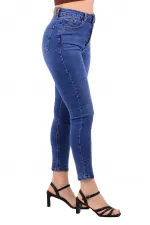 Önü 5 Düğmeli Skinny Kot Pantolon 755-06-(28-33) Önü 5 Düğmeli Skinny Kot Pantolon 755-06-(28-33)