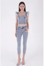Kısa Boy Skinny Kot Pantolon  810-08-(26-31)