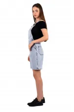 Şortlu Kot Salopet  386-08-(S-XL-6)