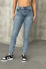 Tık Likra Pantolon 7036-06-(28-33)