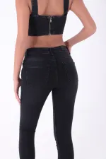 Kısa Boy Kot Pantolon 820-03-(28-33)