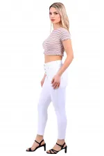 Önü 5 Düğmeli Skinny Kot Pantolon  755-50-(30-36)