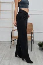 Dikişsiz Paça Beş Düğmali Relax Kot Pantolon 917-23-(27-32) Dikişsiz Paça Beş Düğmali Relax Kot Pantolon 917-23-(27-32)