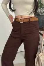 Jean with Dart Detail  7069-78-(27-32) Brown