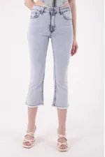Likralı Culotte Pantolon 1765-08-(27-32)