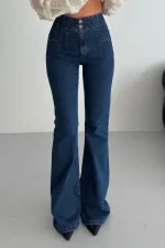 Pensli İspanyol Kot Pantolon  7021-26-(27-31)