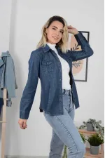 Çift Cepli Kot Gömlek  501-26-(S-XL)