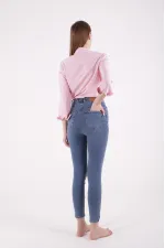 Asimetrik Paça Kot Pantolon 713-06-(28-33) Asimetrik Paça Kot Pantolon 713-06-(28-33)