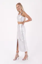 Uzun Kot Etek 1022-45-(S-XL) Uzun Kot Etek 1022-45-(S-XL)